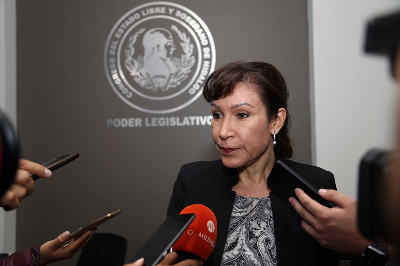 La coordinadora de la bancada del PRI indicó que se buscará la forma de llegar a consensos. (Jorge Sánchez)