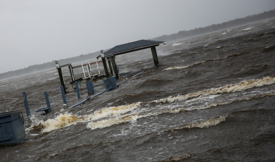 Huracán Florence. (Reuters)
