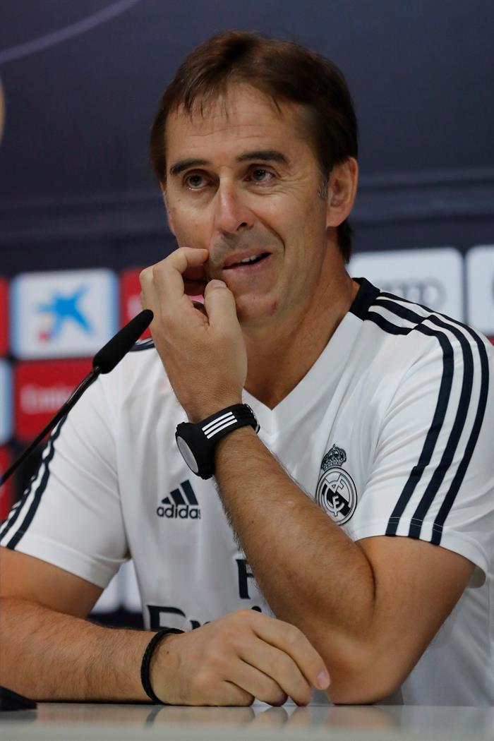 Julen Lopetegui, director técnico del Real Madrid (EFE)