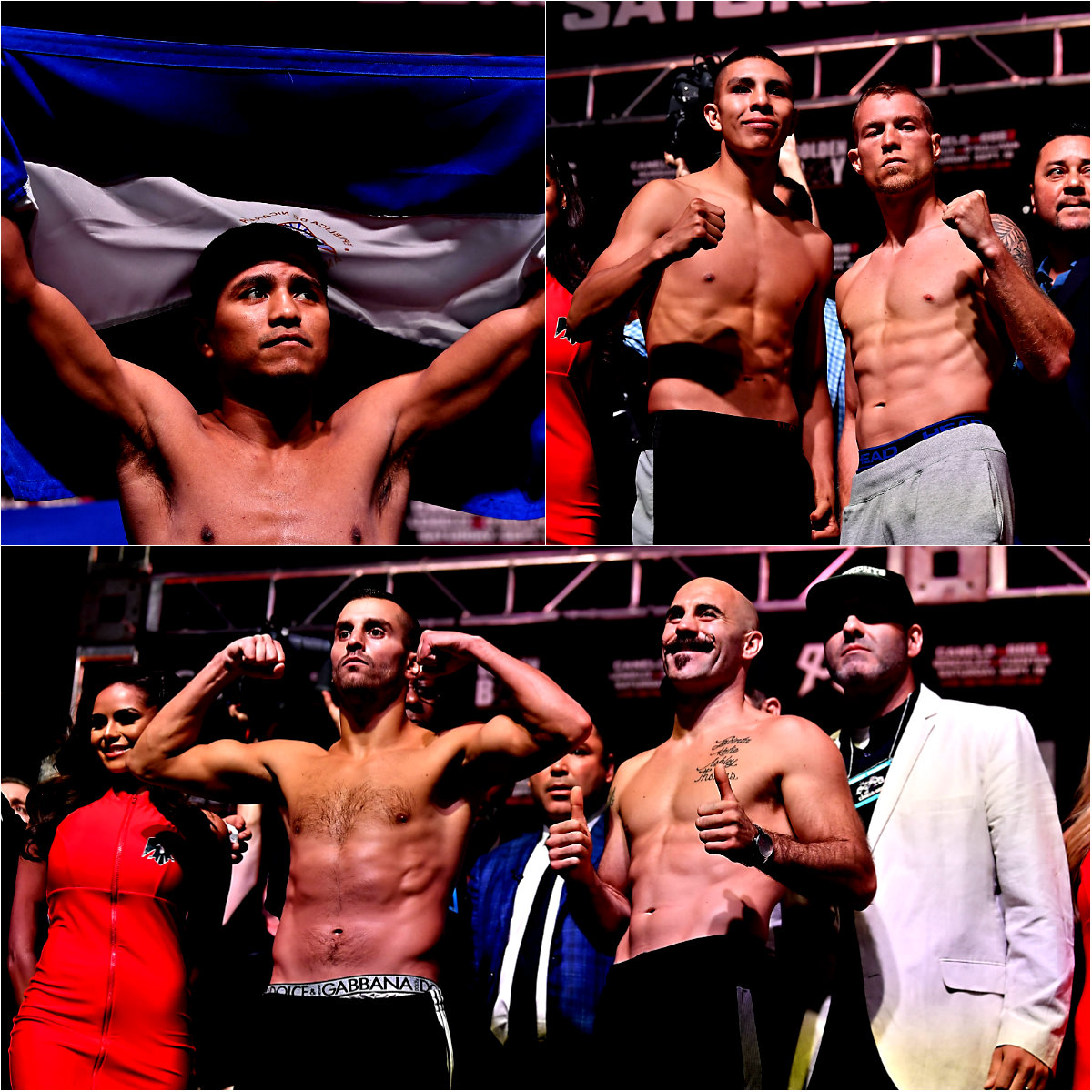 Las peleas que servirán como aperitivo para el duelo entre el 'Canelo' y 'GGG' (Imago7)
