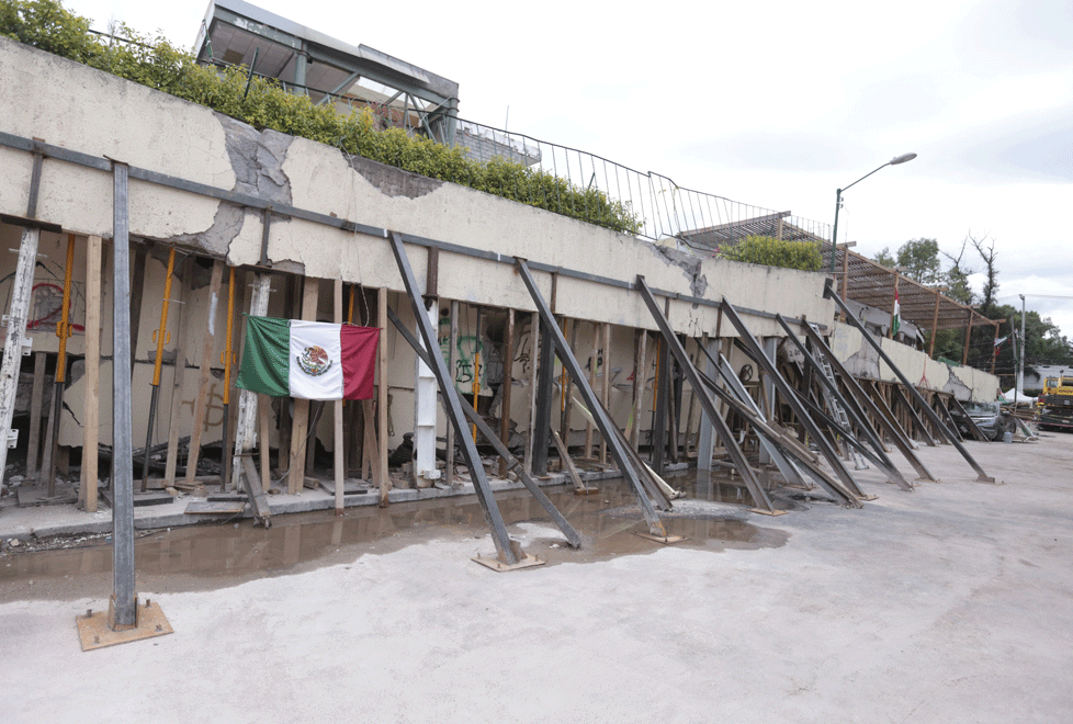 El pasado 7 de septiembre concluyó la demolición controlada del Colegio Enrique Rébsamen, en el que murieron 26 personas en el sismo del 19-S (Jesús Q