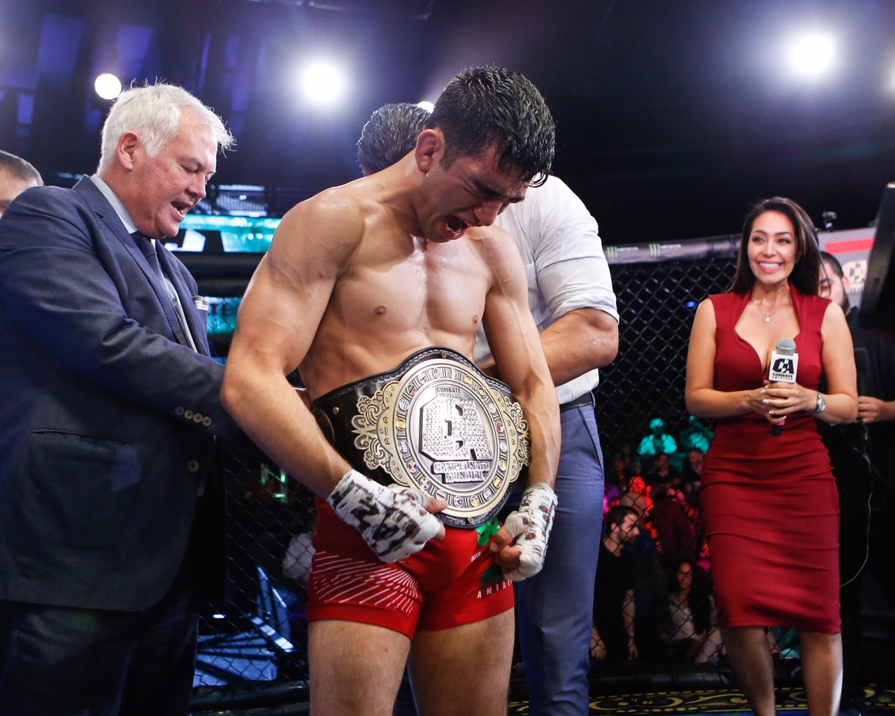 José Alday ganó en Combate Américas ( Scott Hirano/Combate Américas)