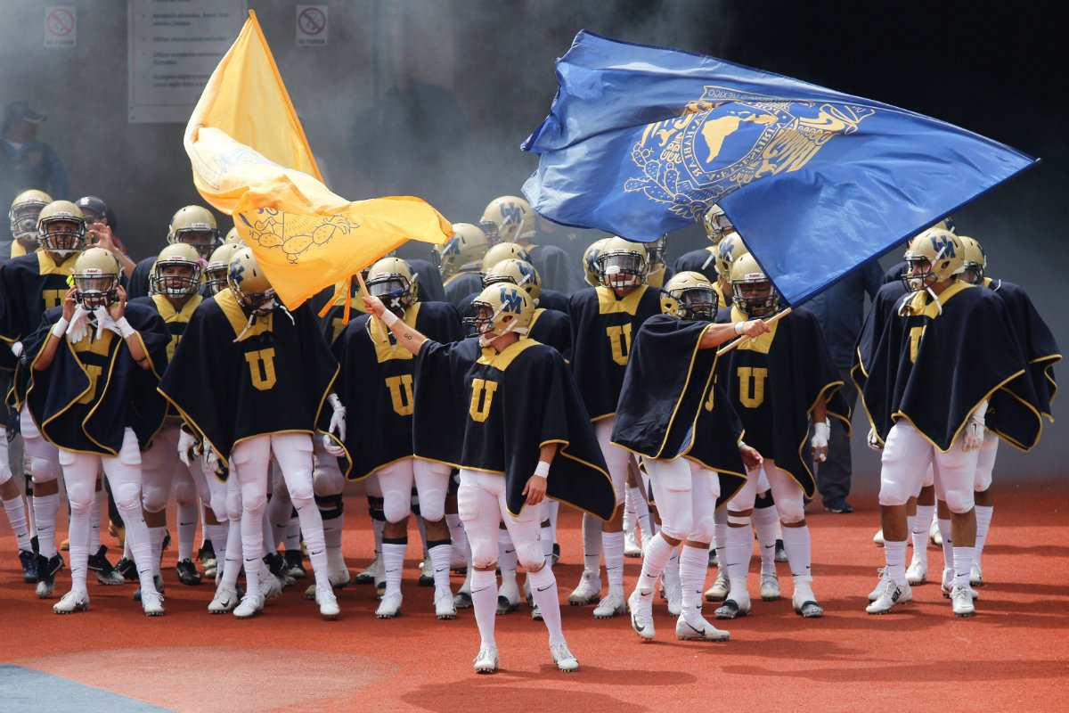 Jugadores de Pumas Ciudad Universitaria (Imago7)