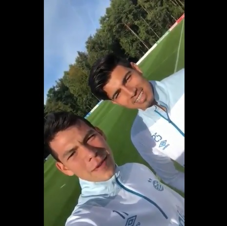Hirving Lozano y Erick Gutiérrez (Especial)
