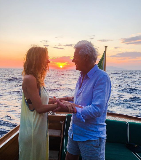 Richard Gere y Alejandra Silva se casaron en mayo de este año. (Foto: Instagram)