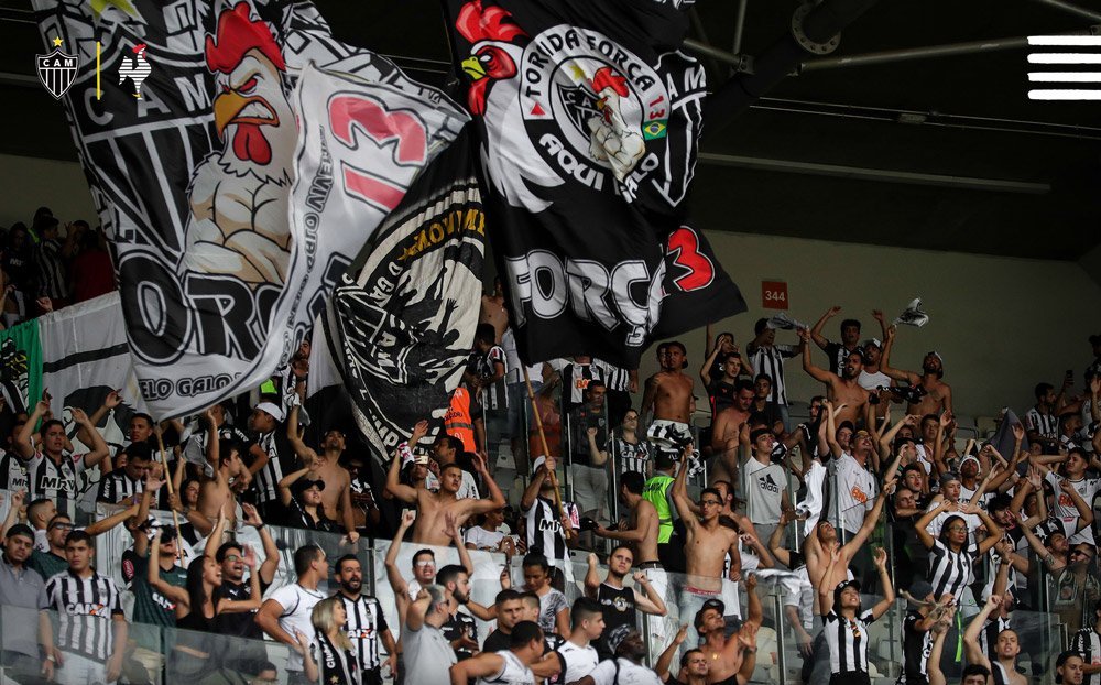 Afición del Atlético Mineiro (Twitter: @atletico)