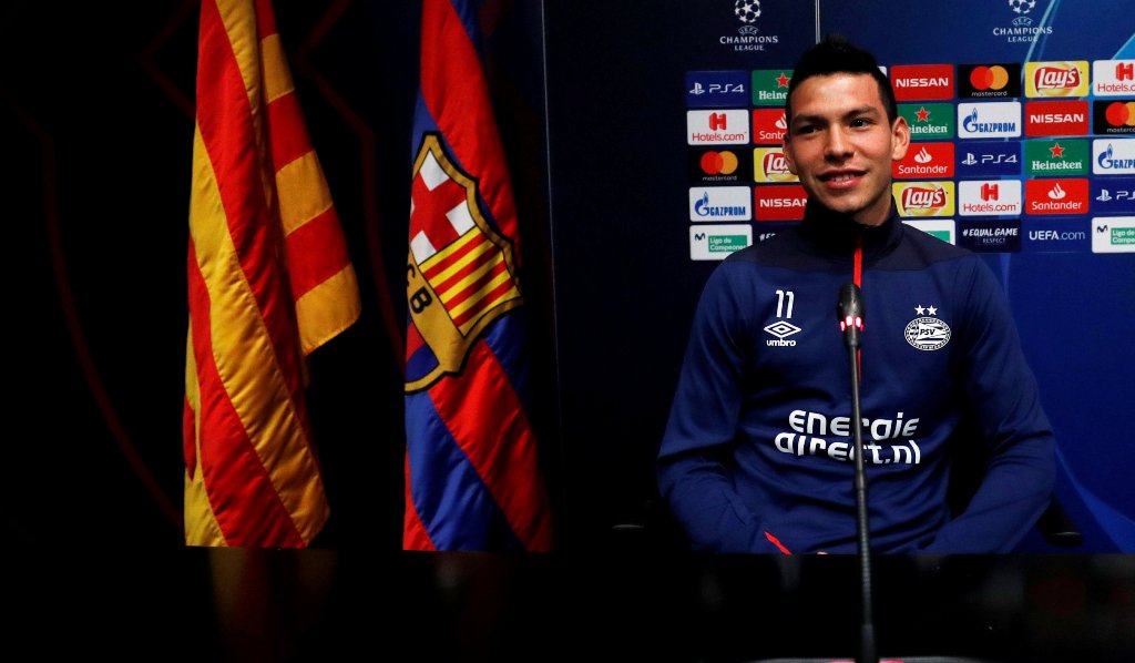 Hirving Lozano, jugador del PSV (Reuters)