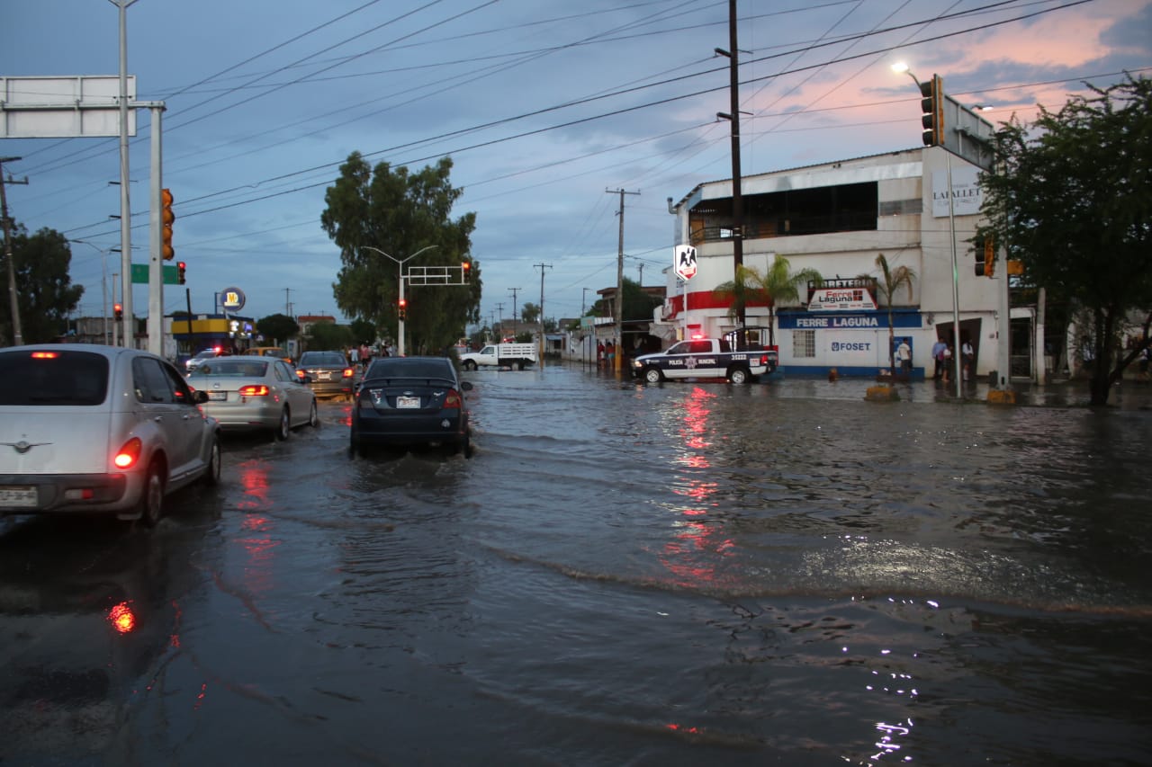 La lluvia comenzó alrededor de las 18:35 horas y terminó a las 19:15 horas. (Notivox Digital)