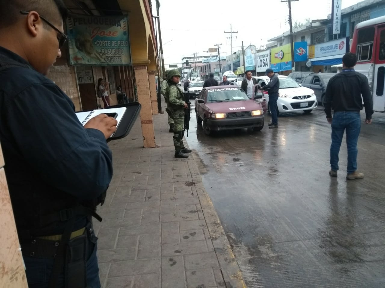 El operativo se realiza en conjunto con la Policía Militar.
