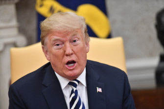 El presidente de Estados Unidos, Donald Trump. (AFP)