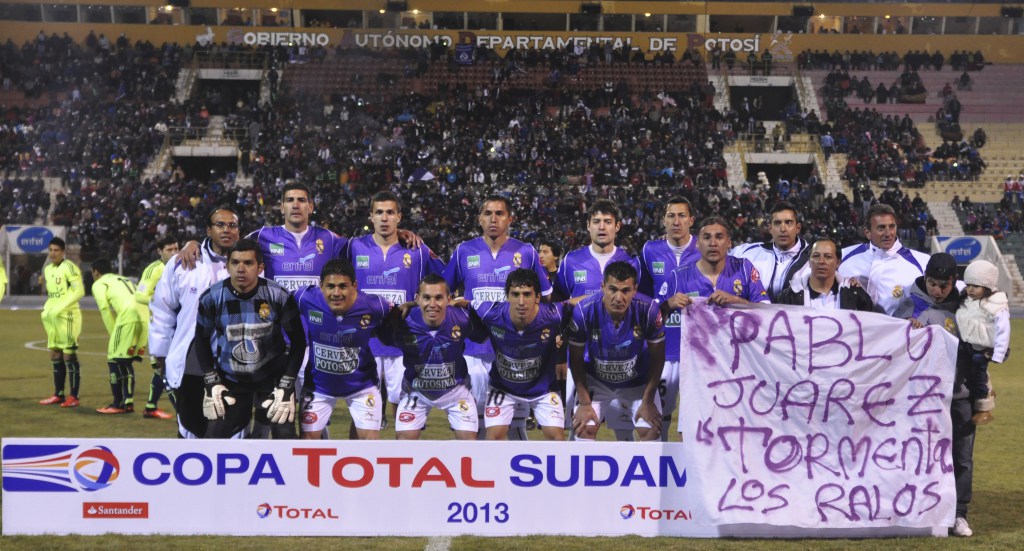 Elementos del Real Potosí de la Primera División de Bolivia (Getty)