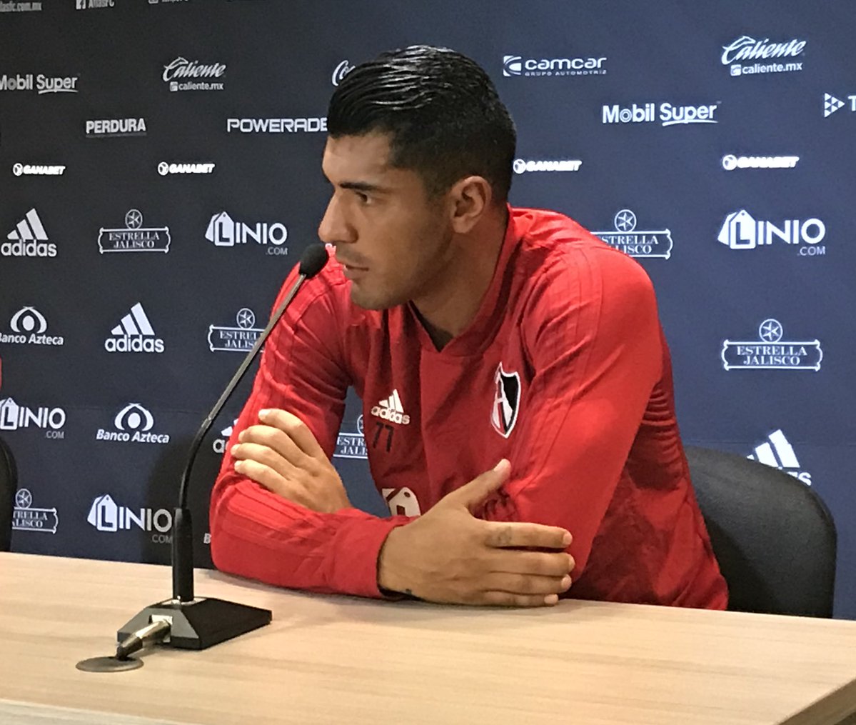 Jefferson Duque hablo de la situación actual del Atlas. (Cortesía)
