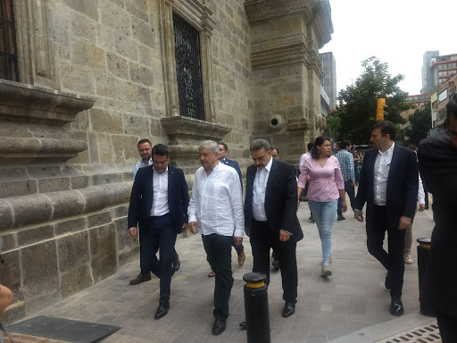 López Obrador se reúne con Aristóteles Sandoval y Enrique Alfaro/Víctor Hugo Ornelas
