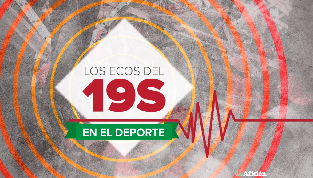 Los ecos del sismo del 19-S en el deporte
