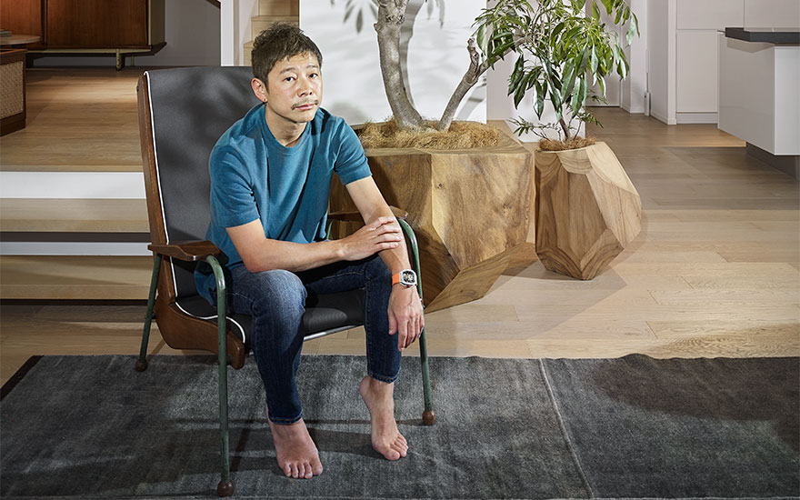 El multimillonario japonés Yusaku Maezawa es un gran amante del arte. (Christie's)