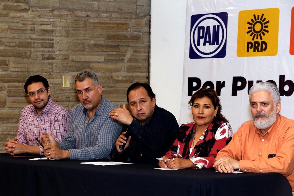 Coalición "Por Puebla al Frente" asegura que conteo de votos reafirmará el triunfo de Martha Erika Alonso (Agencia Enfoque)