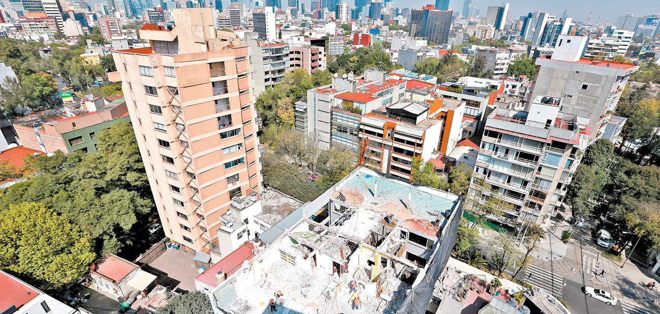 Para los habitantes de las colonias Hipódromo, Condesa y Roma, la otrora vitalidad de esas zonas se perdió tras el 19-S. (Jorge Carballo)