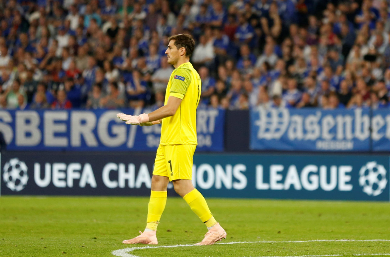 Iker Casillas, arquero del Porto (Reuters)