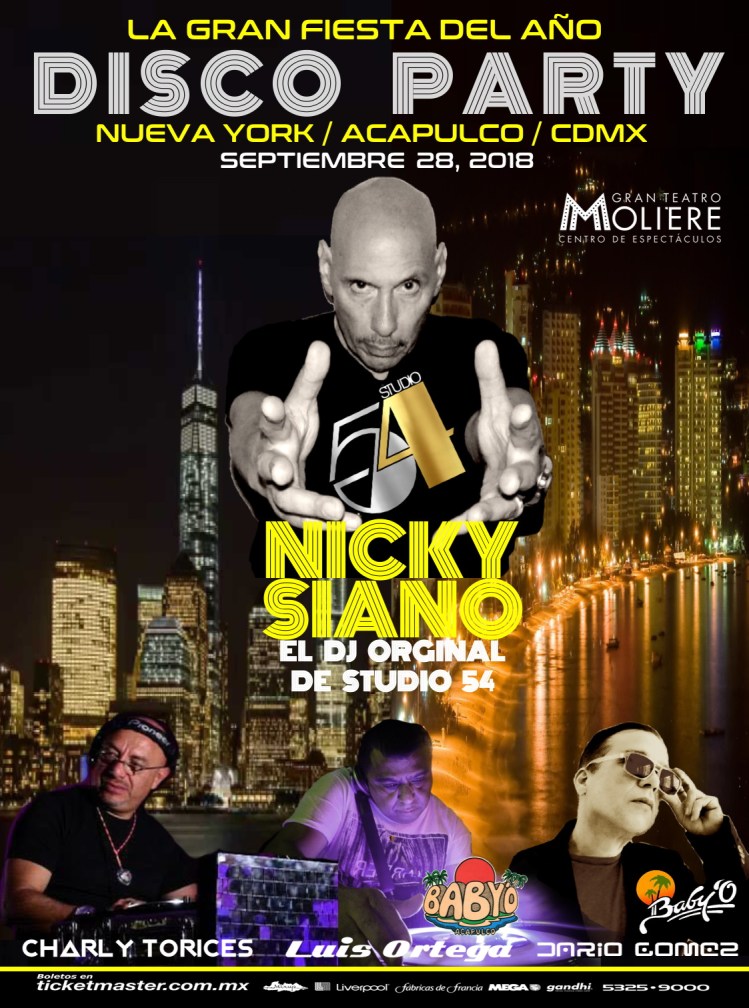 Nicky Siano. (Especial)