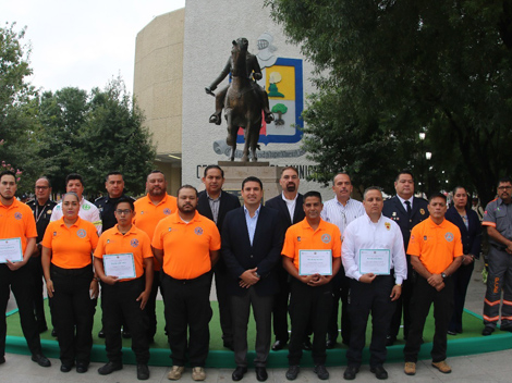 Protección Civil del municipio de Guadalupe. (Foto: Especial)