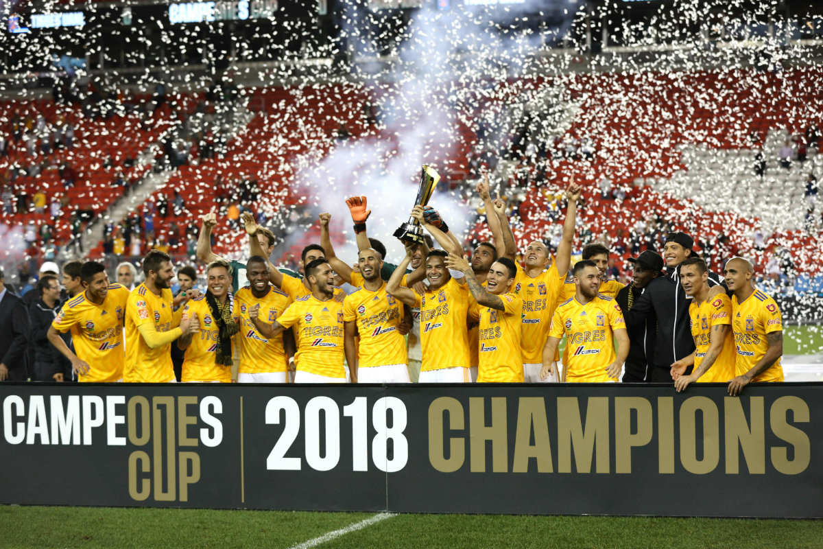 Tigres ganó la primera edición de la Campeones Cup (AFP)