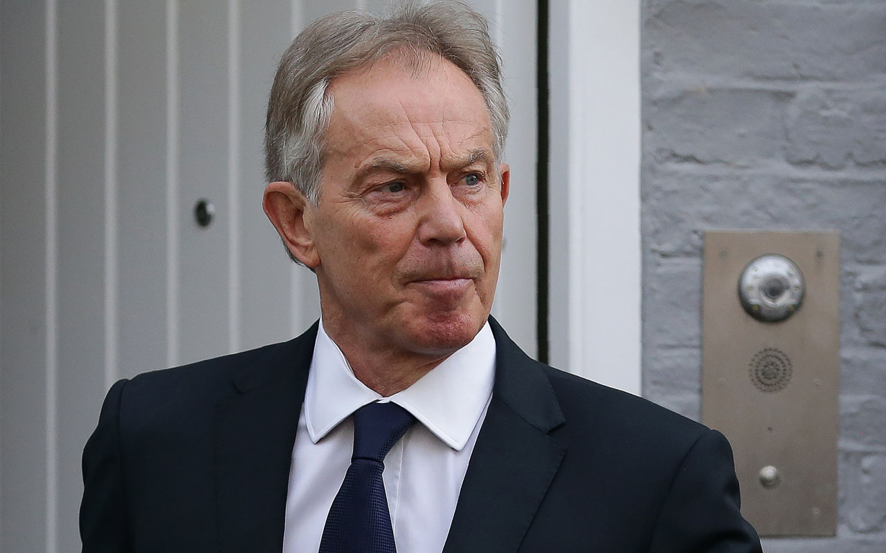 Tony Blair, ex primer ministro británico (AFP)