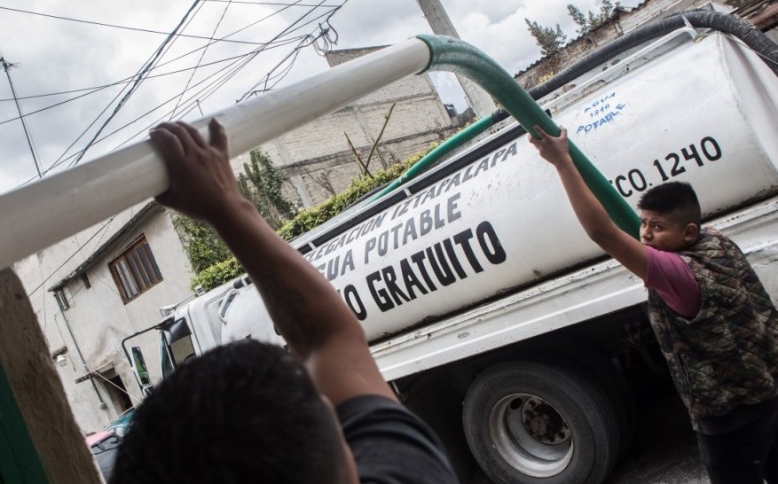 Despliegan pipas por cortes de agua en Iztapalapa y Tláhuac- Grupo Milenio
