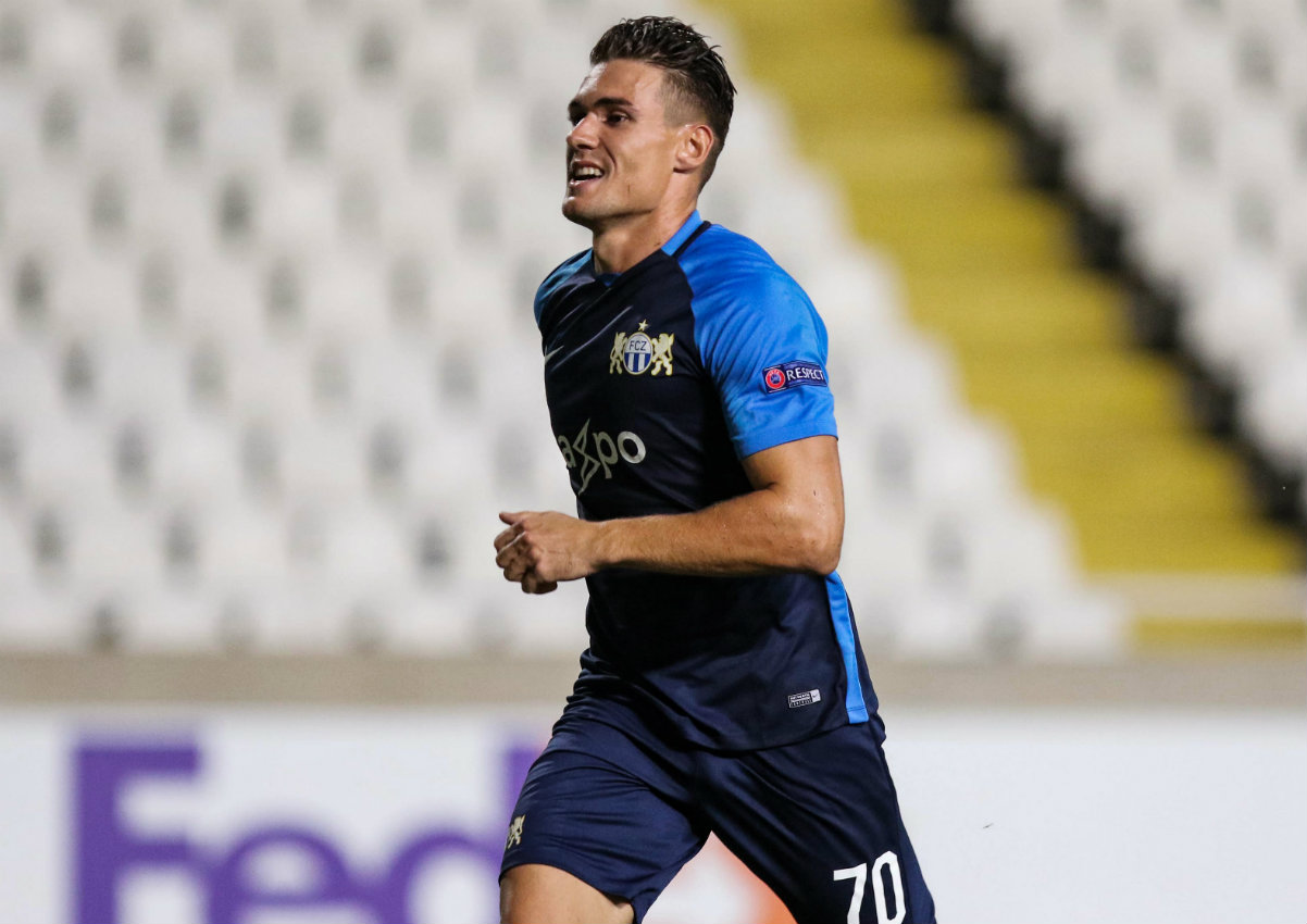 Benjamin Kololli, mediocampista del FC Zürich (AFP)
