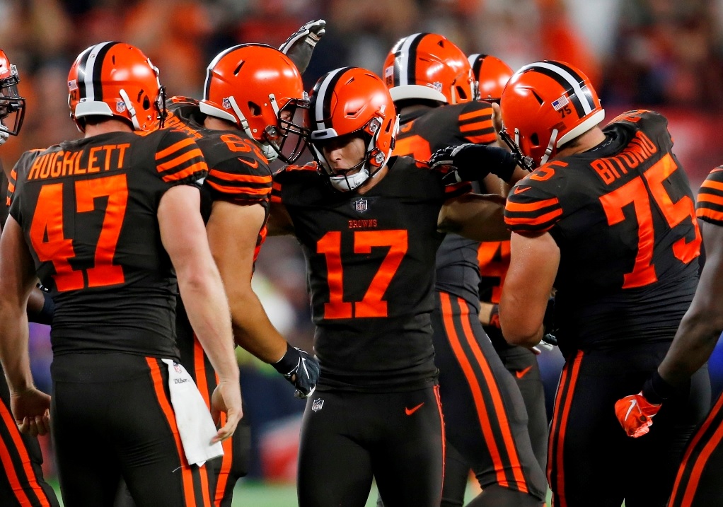Los Browns volvieron a ganar después de 20 partidos en la NFL (AP)