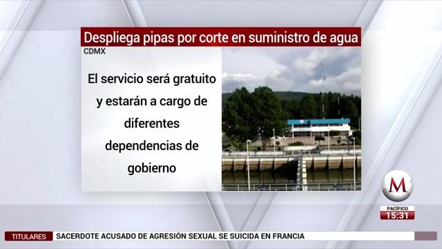 Despliegan pipas por cortes de agua en Iztapalapa y Tláhuac - Grupo Milenio