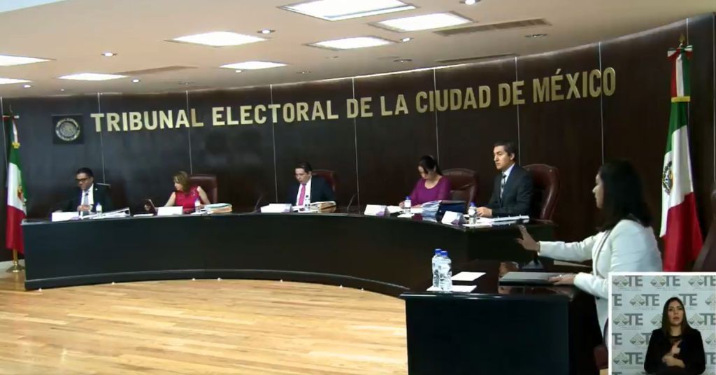 Esta resolución se realizó durante la sesión pública del Tribunal Electoral.