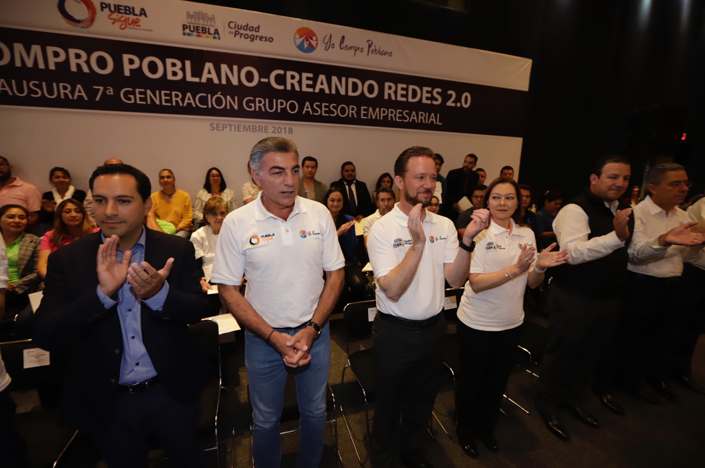 ​​​Gali Fayad resaltó que en Puebla no hay impunidad. (Agencia Enfoque)