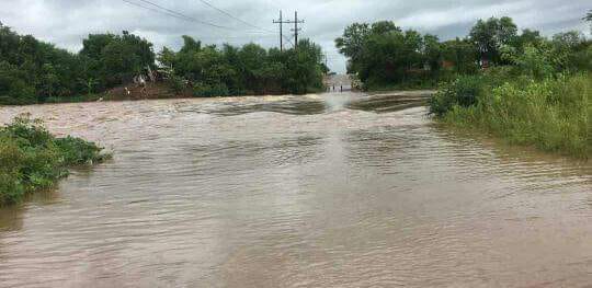 Inundaciones en Sinaloa. (Especial)