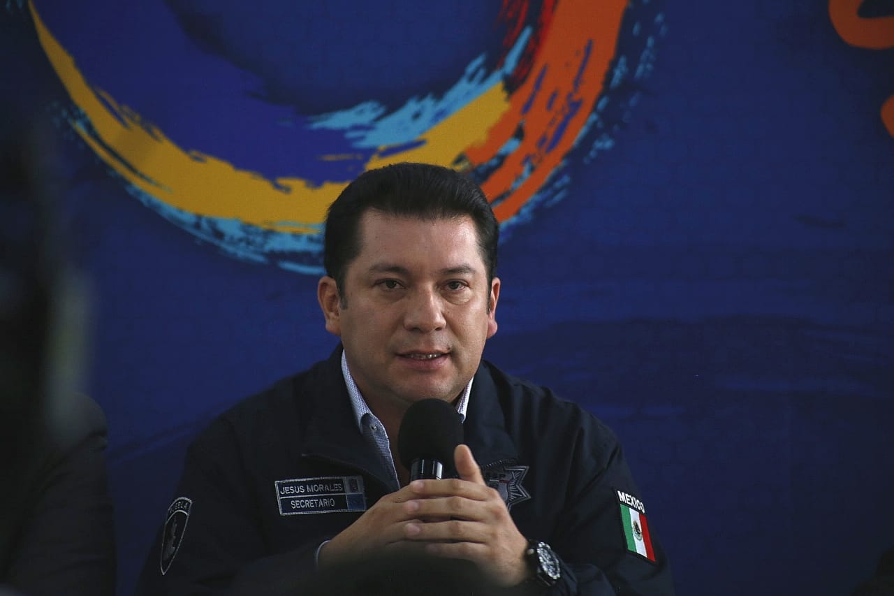 Jesús Morales Rodríguez, secretario de Seguridad Pública del Estado de Puebla (Andrés Lobato)