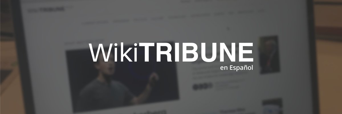 La plataforma es gratuita para todos. (Twitter: WikiTribuneEs)