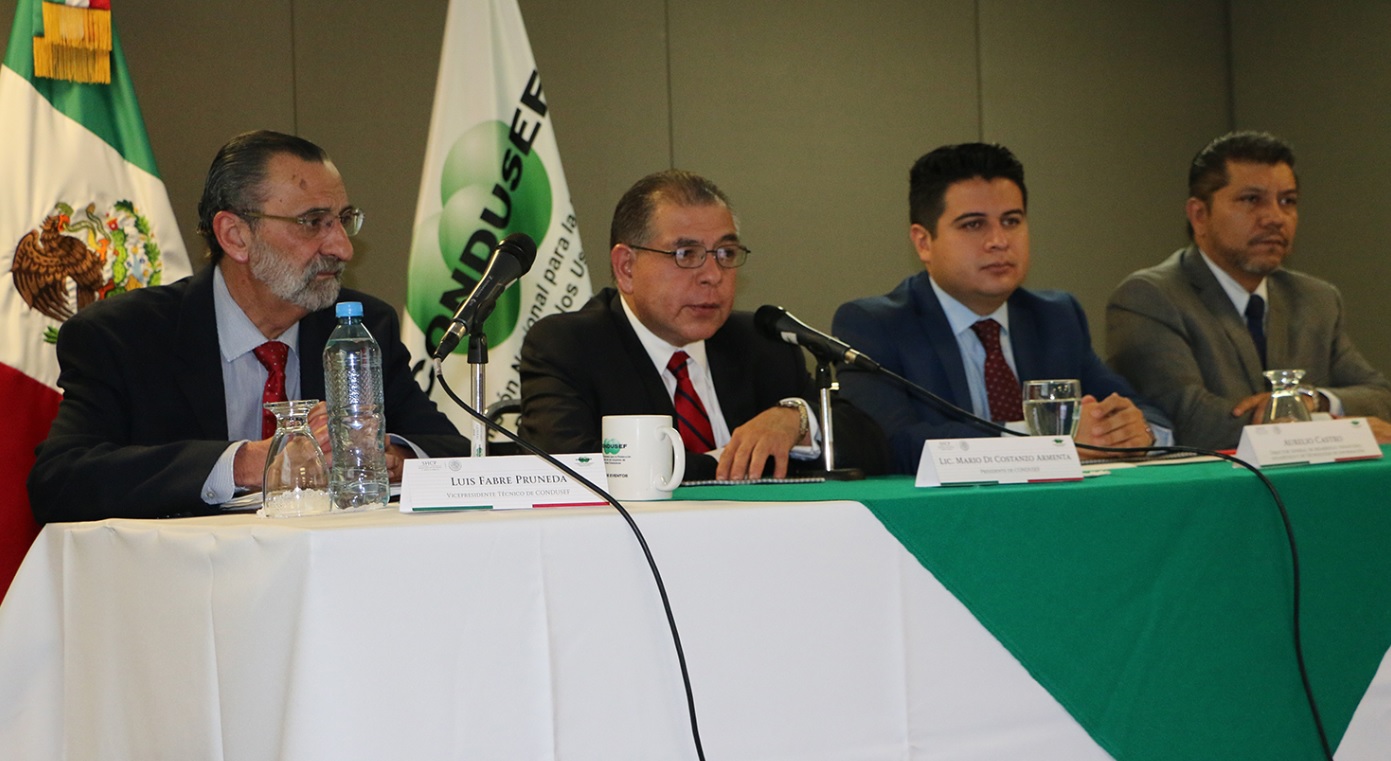 Mario Di Costanzo, presidente de la Condusef. (Foto: Cortesía)