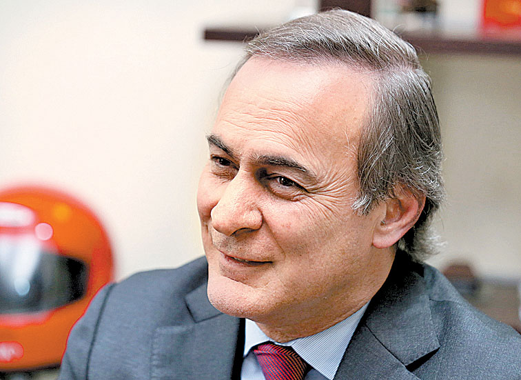 El presidente del CCE en entrevista para  ‘El asalto a la razón’. (Octavio Hoyos)