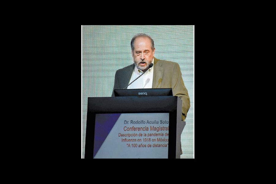 Rodolfo Acuña Soto, especialista de la UNAM  (Gabriel Bolio)