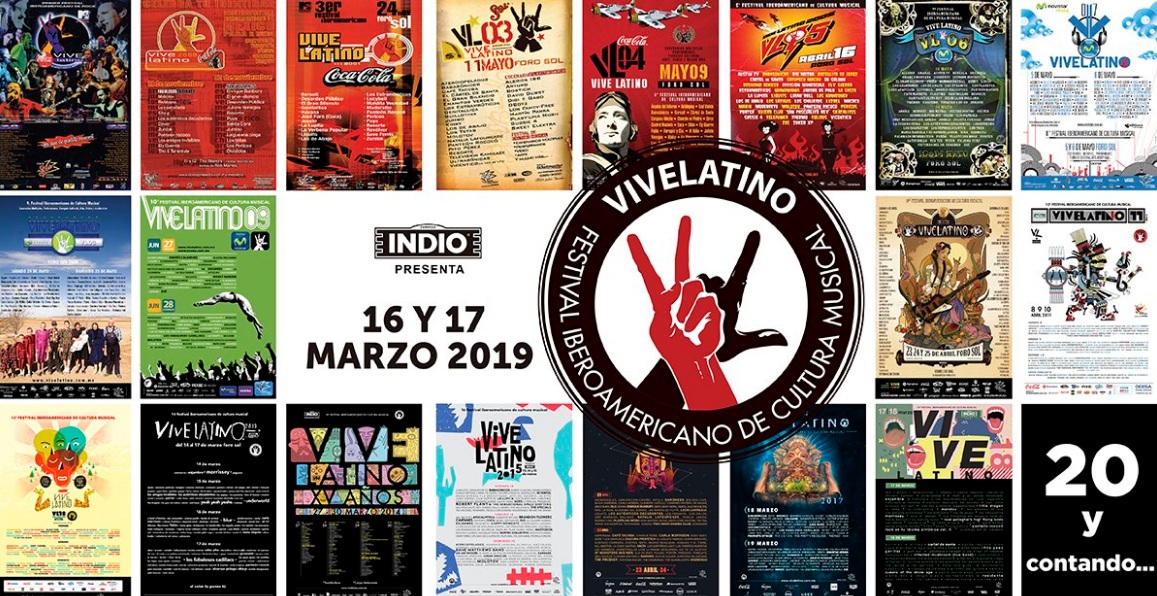 Vive Latino se realizará el 16 y 17 de marzo. (Twitter)