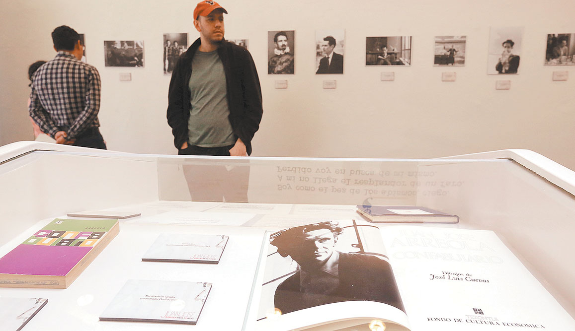 Además de la aparición del título, se abrió la exposición ‘Arreola en el Fondo’. (Octavio Hoyos)