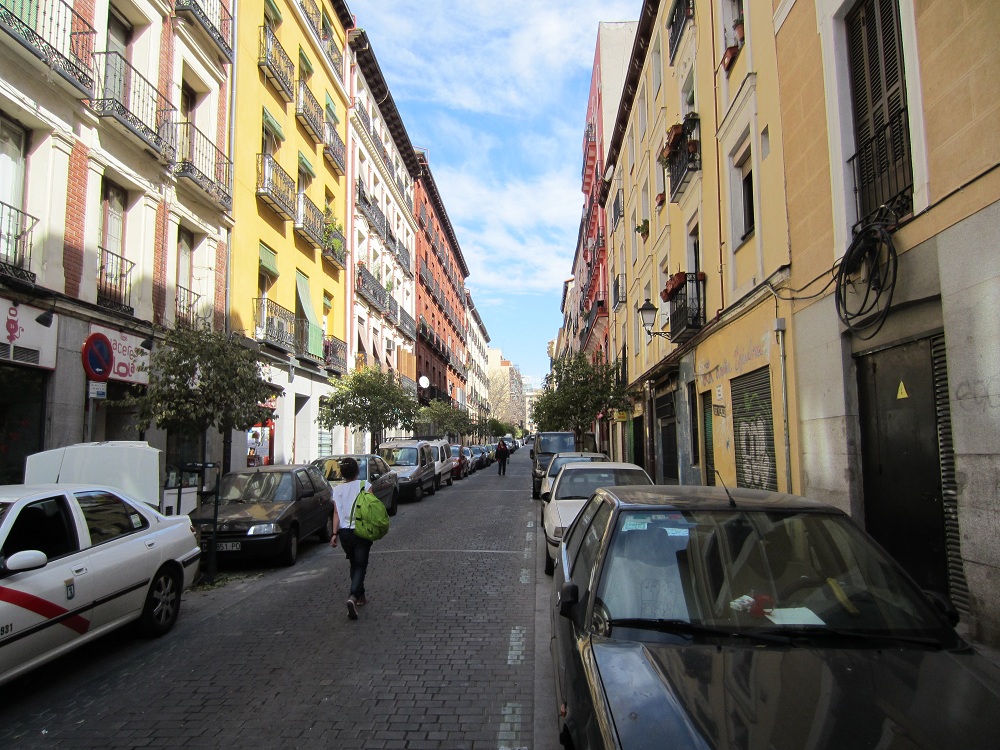 La calle Doctor Fourquet de Madrid, corazón del arte emergente. Foto Elvira Martínez