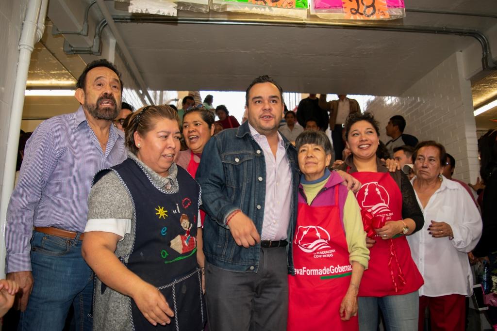 El jefe delegacional en Magdalena Contreras.