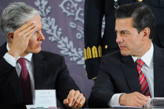 Enrique Peña Nieto y Alfredo del Mazo/Especial.