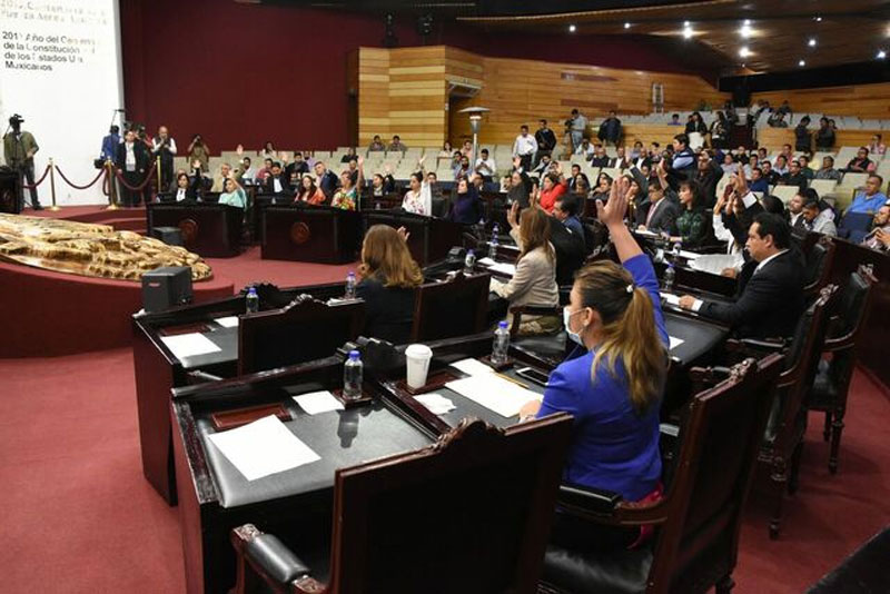 La jornada se celebró con la asistencia de 29 diputados. (Jorge Sánchez)