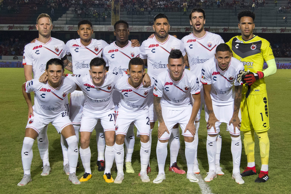Jugadores de Veracruz en el Torneo Apertura 2018 (Mexsport)