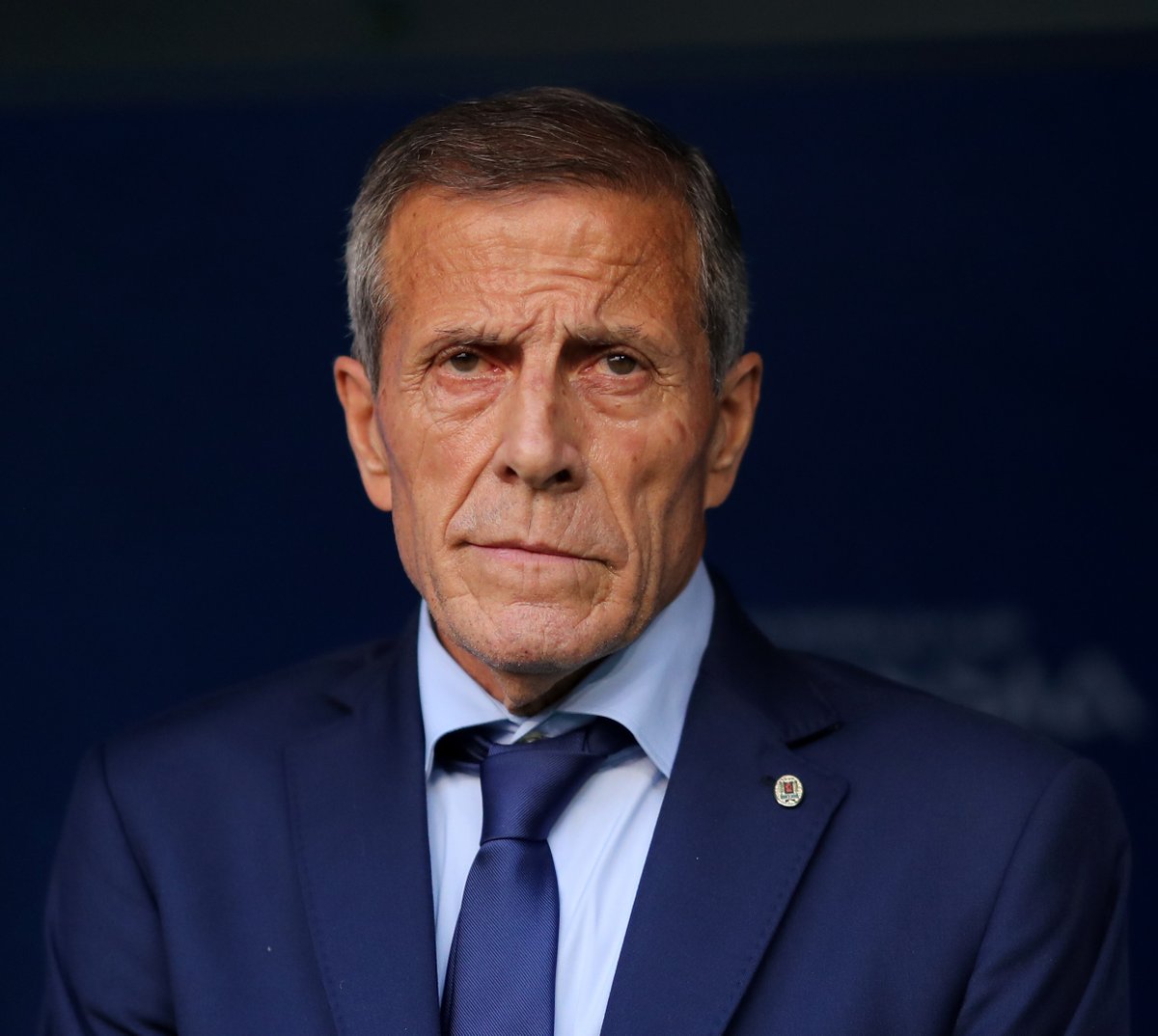 Oscar Tabárez será técnico de la selección de Uruguay por cuatro años más (Twitter @Uruguay)