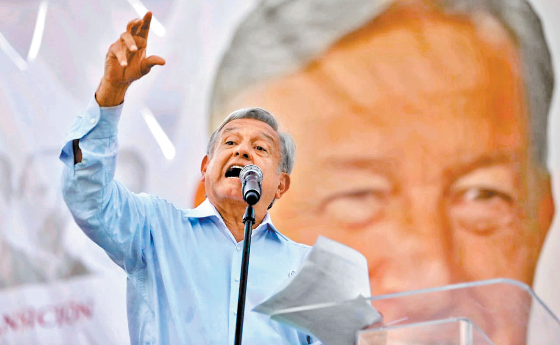 El Presidente electo destacó apoyo para más de 30 mil personas en siete estados. (Javier Ríos)