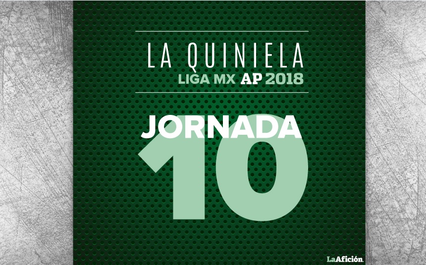 Quiniela de la jornada 10 en La Afición
