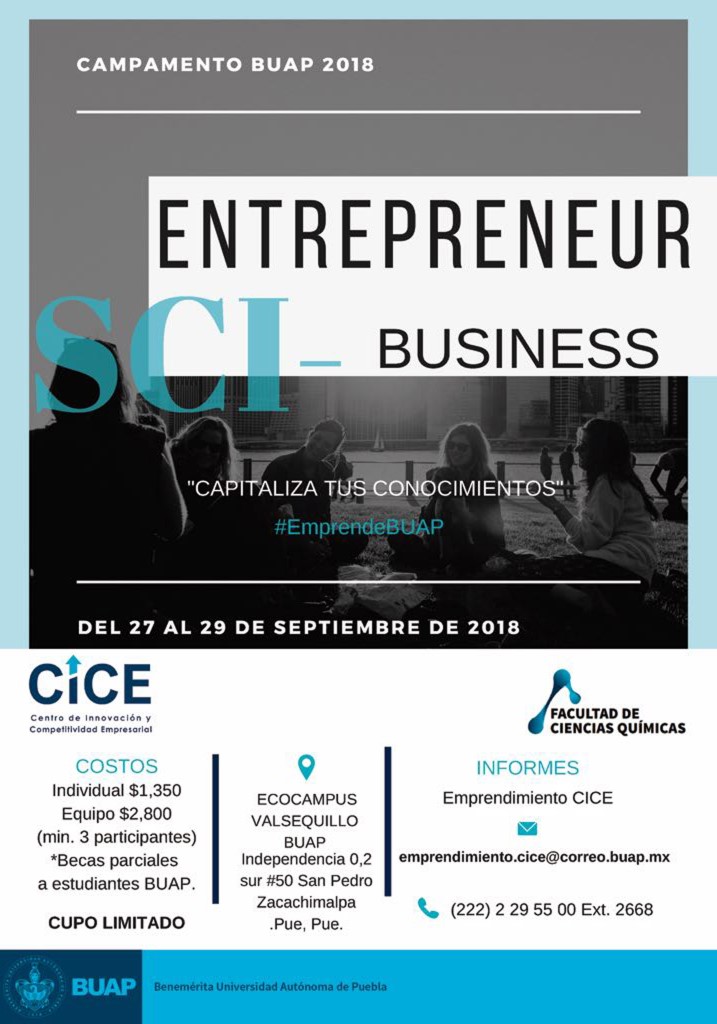 La UAP celebrará el Entrepreneur Sci Business Camp UAP 2018 (Especial)