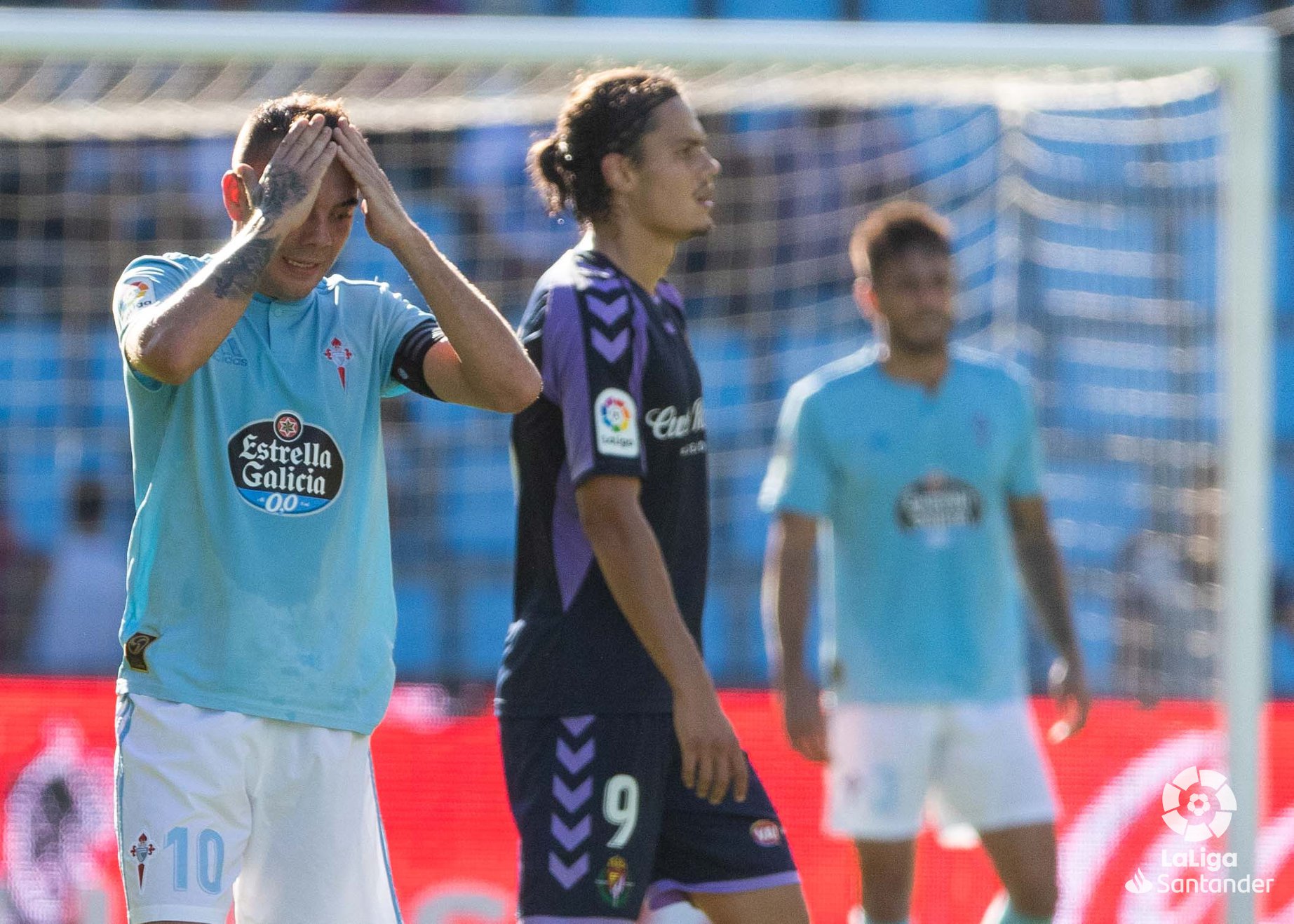 Celta de Vigo no pudo mantener la ventaja y empata 3-3 ante el Real Valladolid (Facebook @RC Celta)